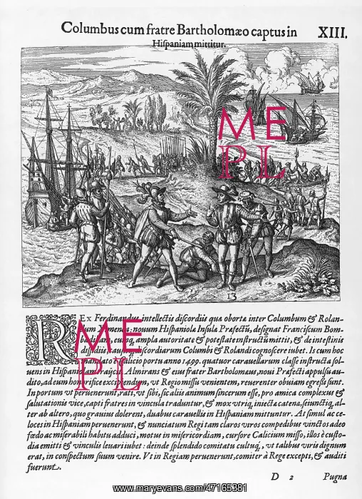 : Christopher Columbus under Arrest : Christopher Columbus under Arrest