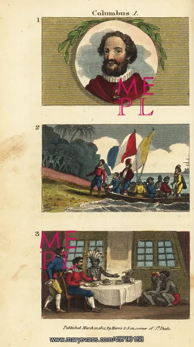 : Christopher Columbus exploring the West Indies : Christopher Columbus exploring the West Indies