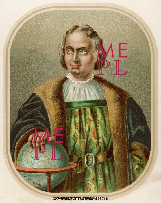 : Christopher Columbus, Italian navigator and explorer : Christopher Columbus, Italian navigator and explorer