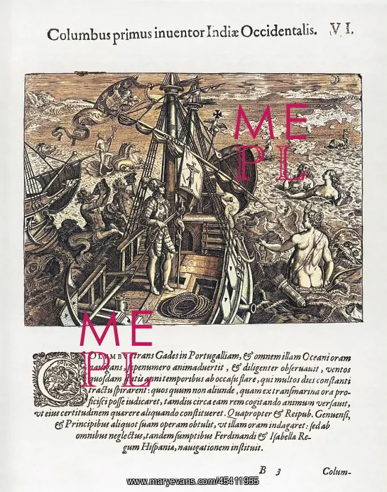  : Christopher Columbus on his Journey