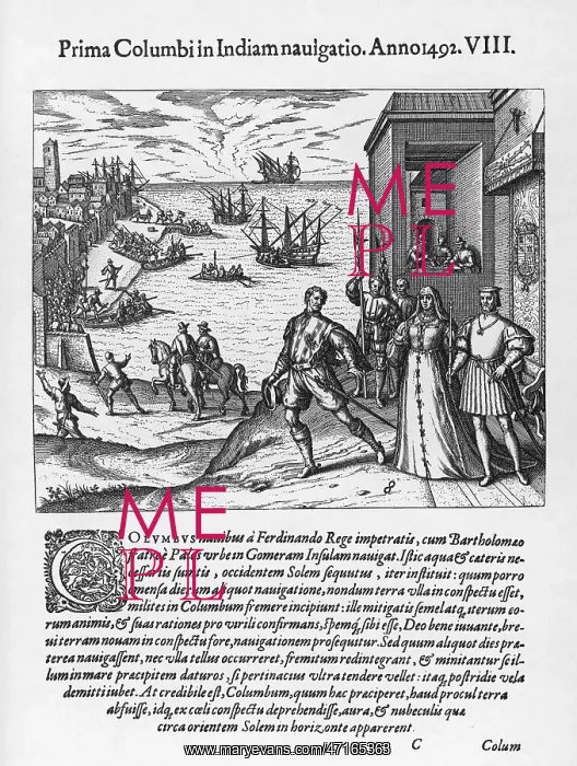 : Christopher Columbus on his Journey : Christopher Columbus on his Journey