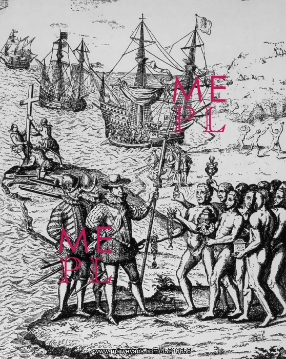  : Christopher Columbus landing at Hispaniola ?