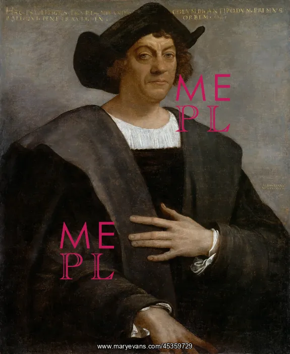 : CHRISTOPHER COLUMBUS, by Sebastiano del Piombo : CHRISTOPHER COLUMBUS, by Sebastiano del Piombo
