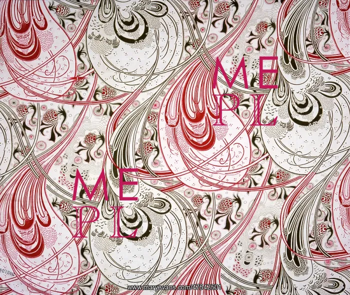  : Christopher Dresser textile design 1899