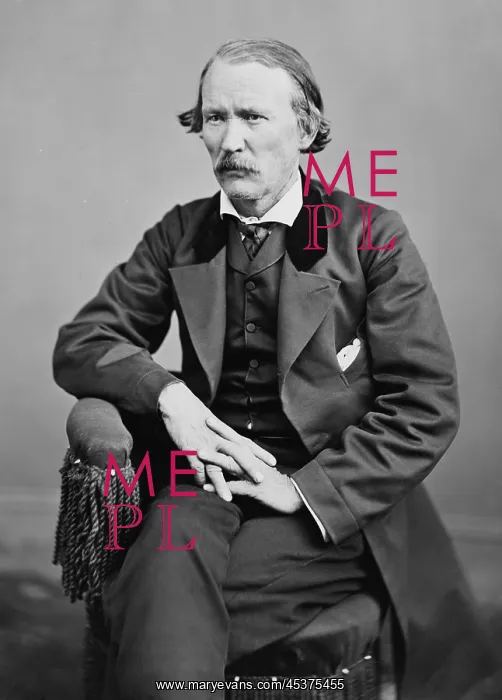 : Christopher (Kit) Carson, 1868, in a photograph : Christopher (Kit) Carson, 1868, in a photograph