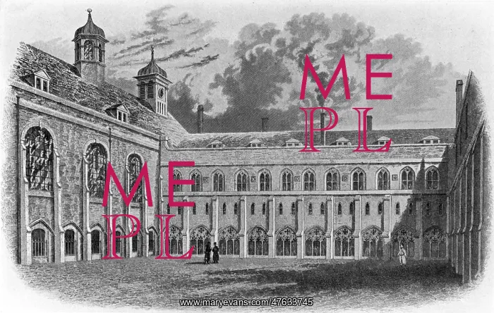 : Christ's Hospital, Newgate - Old Hall and Library : Christ's Hospital, Newgate - Old Hall and Library
