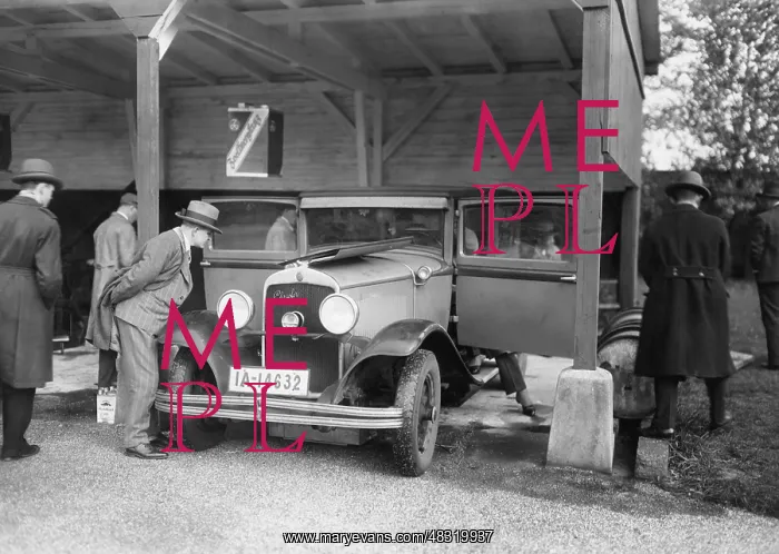 : Chrysler record drive, 1929 : Chrysler record drive, 1929