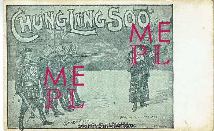 : Chung Ling Soo (real name William Robinson) : Chung Ling Soo (real name William Robinson)