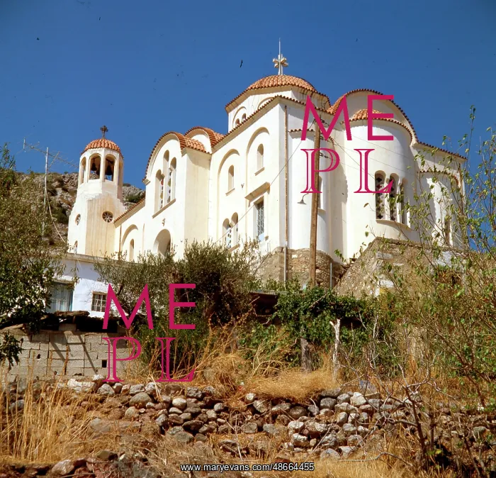 : Church of Agios Georgios in Kritsa, Crete : Church of Agios Georgios in Kritsa, Crete