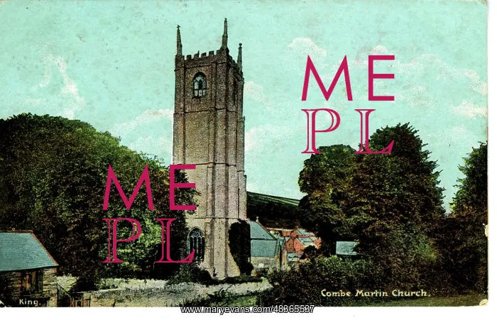 : The Church, Combe Martin, Devon : The Church, Combe Martin, Devon