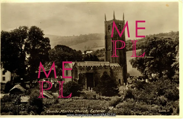 : Church, Combe Martin, Devon : Church, Combe Martin, Devon