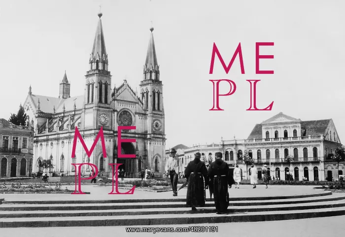 : Church in Curitiba, 1934 : Church in Curitiba, 1934
