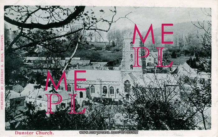 : The Church, Dunster, Somerset : The Church, Dunster, Somerset