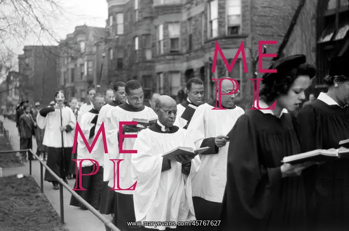 : Church - Easter - African-American ethnicity - Chicago : Church - Easter - African-American ethnicity - Chicago