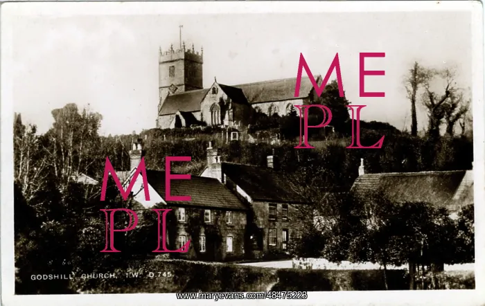 : Church, Godshill, Isle of Wight : Church, Godshill, Isle of Wight