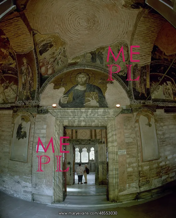 : Church of the Holy Saviour in Chora. Interior. Istanbul : Church of the Holy Saviour in Chora. Interior. Istanbul