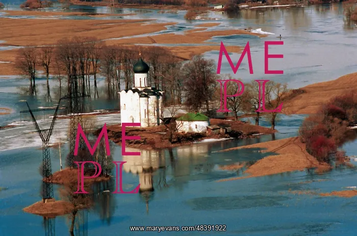 : Church of Intercession on Nerl River, 1994 : Church of Intercession on Nerl River, 1994