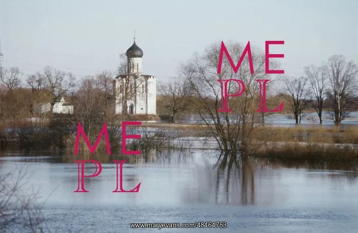 : Church of Intercession on Nerl River, 1994 : Church of Intercession on Nerl River, 1994