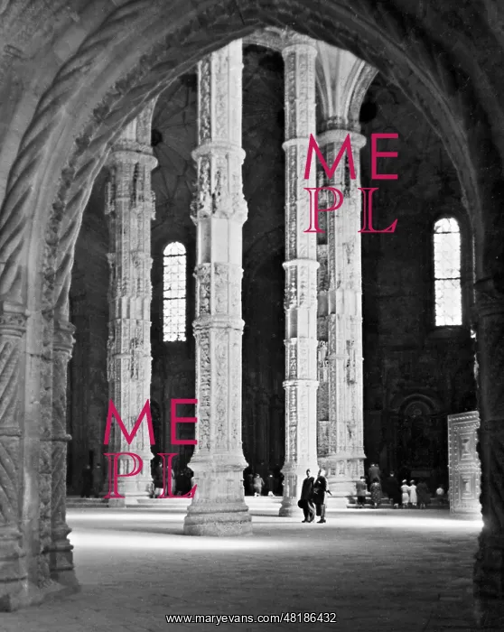 : Church of the Jeronimos Monastery in Belem : Church of the Jeronimos Monastery in Belem