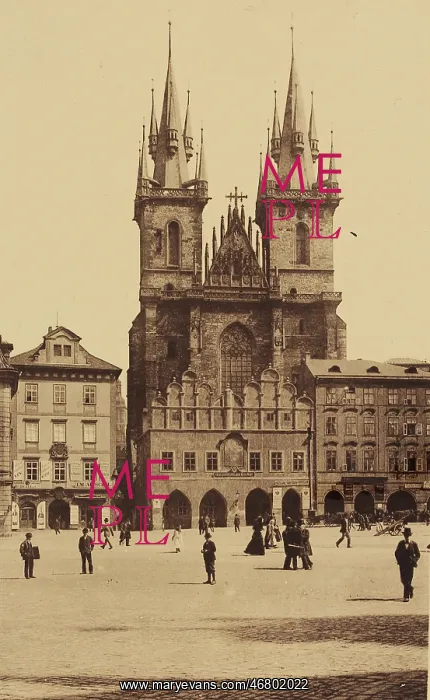 : Church of Our Lady before Tyn in Prague : Church of Our Lady before Tyn in Prague