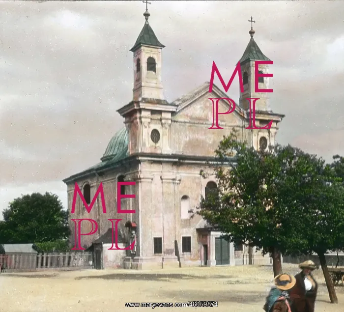 : The church on Leopoldsberg : The church on Leopoldsberg