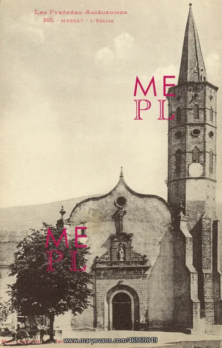 : The Church at Massat : The Church at Massat