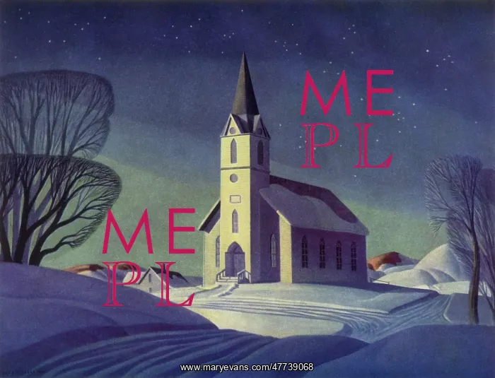 : Church by Moonlight : Church by Moonlight