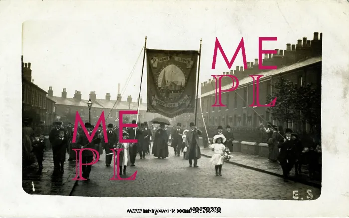 : Church Parade, Hurst, Lancashire : Church Parade, Hurst, Lancashire