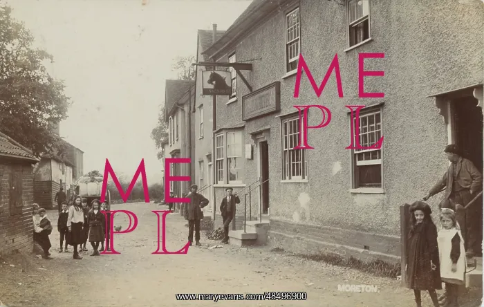 : Church Road (Showing the Nag's Head) : Church Road (Showing the Nag's Head)