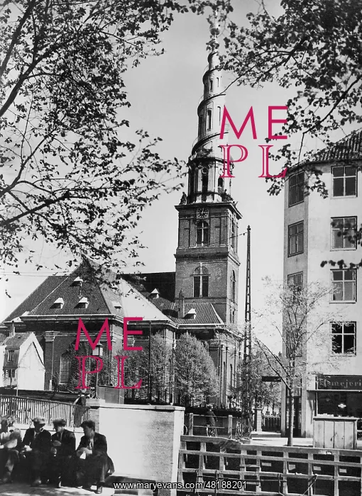 : Church of Our Saviour in Copenhagen, 1936 : Church of Our Saviour in Copenhagen, 1936
