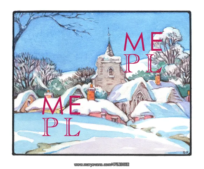  : Church in the snow