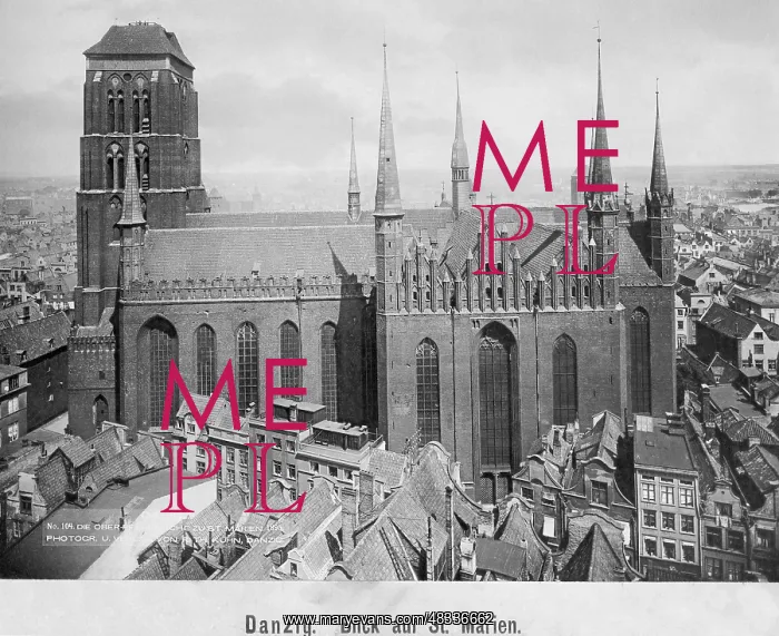 : The Church of St. Mary in Gdansk : The Church of St. Mary in Gdansk