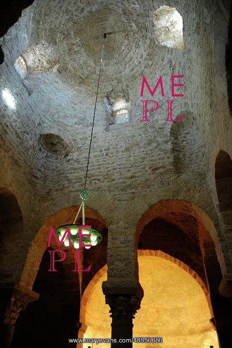 : Church of St. Michael (San Miguel). Domed dome. Tarrasa. Cat : Church of St. Michael (San Miguel). Domed dome. Tarrasa. Cat