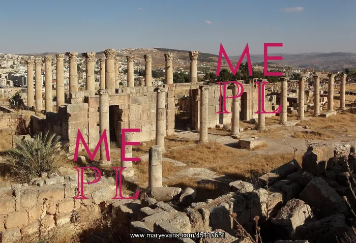 : Church of St Theodore, Jerash, Jordan : Church of St Theodore, Jerash, Jordan