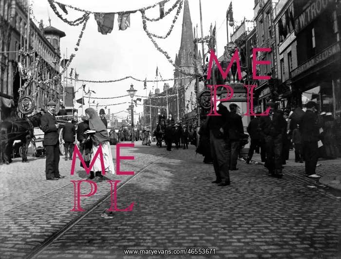 : Church Street Preston Guild 1902 : Church Street Preston Guild 1902