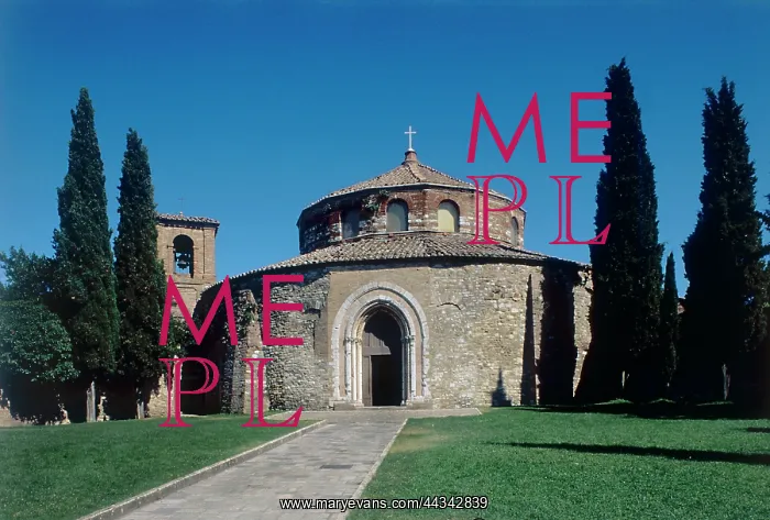 : The church or temple of : The church or temple of
