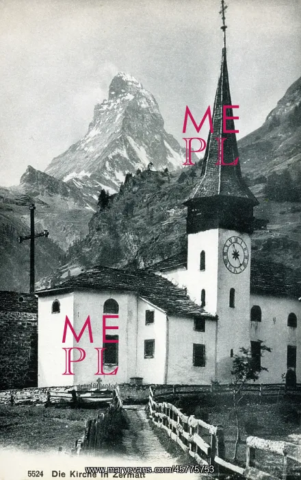 : The Church - Zermatt, Switzerland : The Church - Zermatt, Switzerland