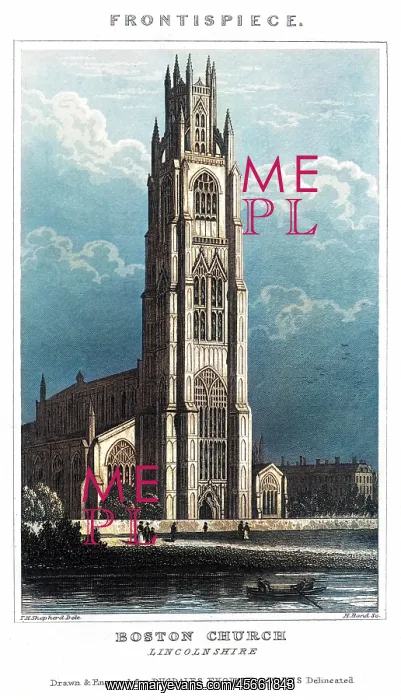 : CHURCHES / BOSTON / 1820 : CHURCHES / BOSTON / 1820