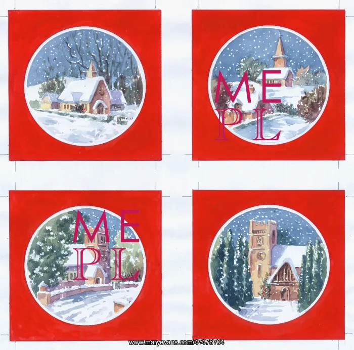  : Churches in the snow