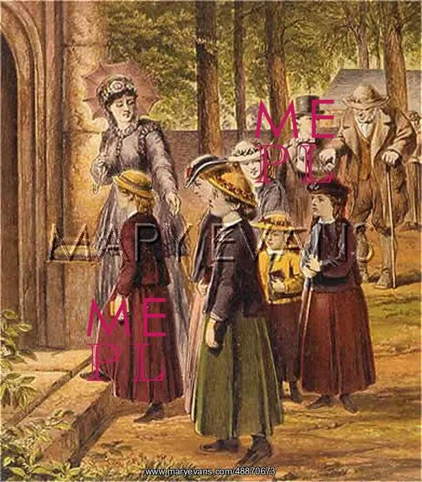 : CHURCHGOING CHILDREN : CHURCHGOING CHILDREN