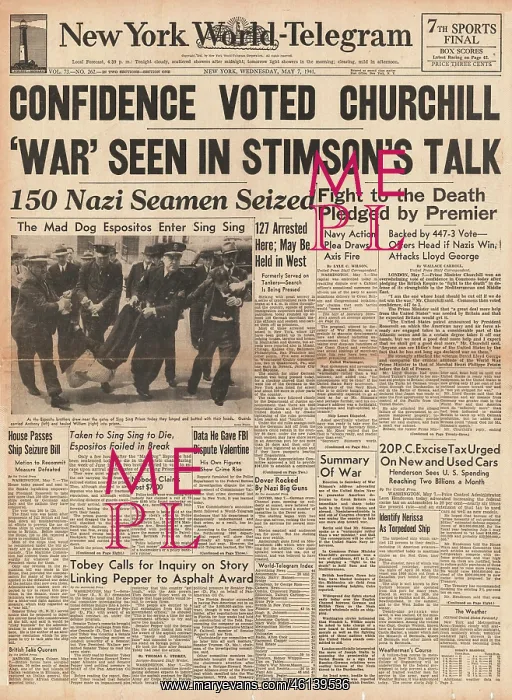 : Churchill pledges a Fight to the Death : Churchill pledges a Fight to the Death