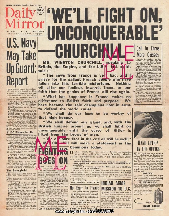 : Churchill speech We Shall Fight On Unconquerable : Churchill speech We Shall Fight On Unconquerable