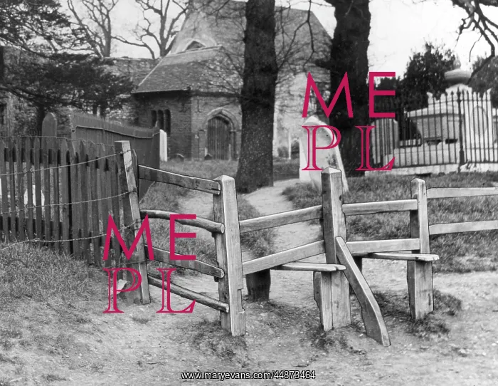 : CHURCHYARD STILE : CHURCHYARD STILE
