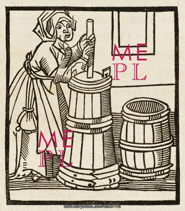 : Churning Butter : Churning Butter