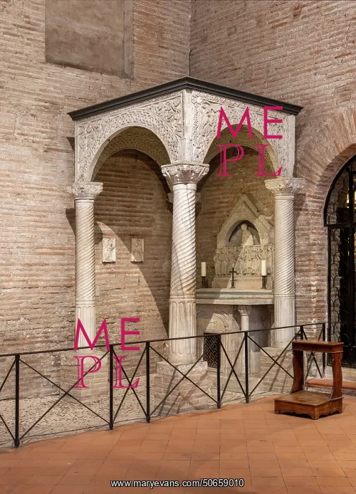  : Ciborium, Basilica of Sant'Apollinare in Classe, Ravenna