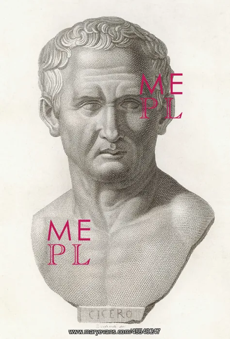  : Cicero. MARCUS TULLIUS CICERO Roman statesman and orator
