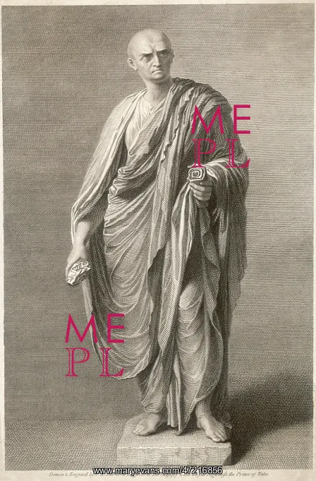 : CICERO. MARCUS TULLIUS a commemorative statue to the Roman writer, statesman and orator : CICERO. MARCUS TULLIUS a commemorative statue to the Roman writer, statesman and orator