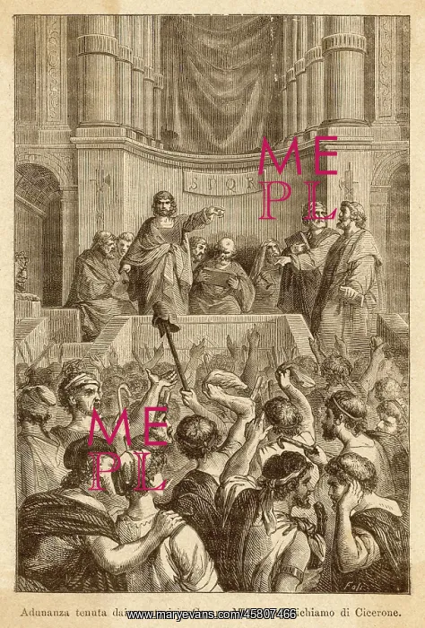 : CICERO IN THE SENATE : CICERO IN THE SENATE