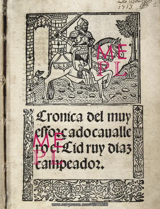 : CID, Rodrigo Diaz de Vivar, called The (1043-1099) : CID, Rodrigo Diaz de Vivar, called The (1043-1099)