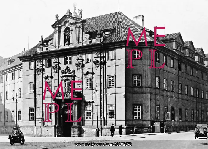 : The CIementinum in Prague, 1939 : The CIementinum in Prague, 1939